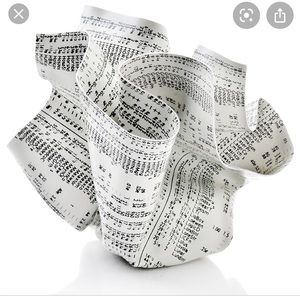 MOMA 1989 POP ART CRUMBLED COMMODITY STOCK MARKET TAPE PAPERWEIGHT M&CO LABS